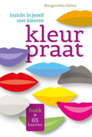 Kleurpraat | Inzicht in jezelf met kleuren | Boek + 65 Kaarten