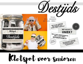 Destijds | Kletspot voor senioren |Nieuw!