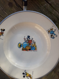 Baby- Peuter | Warm water borden | Emaille | Walt Disney | 3 Kabouters|