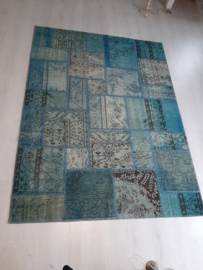 Perzisch Patchwork Tapijt | Hand Made | 245 cm  x 185 cm | Ibiza