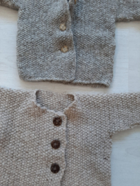 Baby vestjes | Zuiver scheerwol | Uit eigen atelier | Uniek