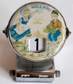 Folklore |  Flip over |Eeuwigdurende kalender | Holland | Vintage