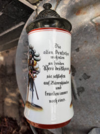 Antieke Bier Pull | Porselein |