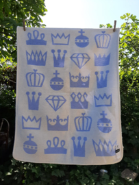 Klippan | Chenille Cotton Wiegdeken | Crown.