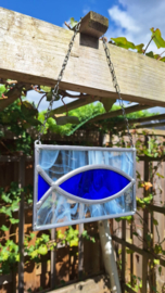 I.C.H.T.H.U.S. | Raamhanger | Glas in lood | uit eigen atelier