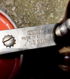 Stanley "Eierklopper " handboor | 803| antiek | i. z. g. s.