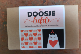 Doosje met een glimlach 'Liefde' 15 stuks | Aanbieding :)