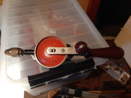 Stanley "Eierklopper " handboor | 803| antiek | i. z. g. s.