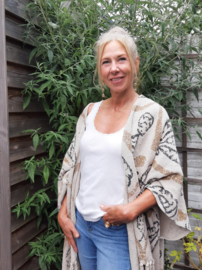 Poncho Bedrukt | Kleine oplage | Brigitte By Cick | Ibiza