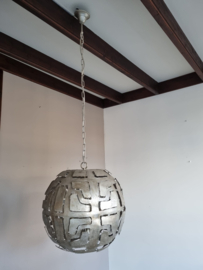 Stoere Design Lamp | 6 sfeerlichten en 1 spotlight | IJzer | Leclercq & Bouwman