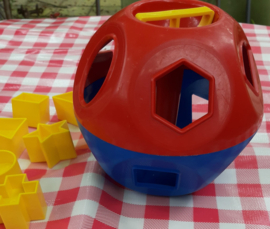 Hollebol | Tupperware | 17.cm | Blauw Rood Geel