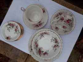Bone China sevies |  Roses | Diverse | Puntgaaf