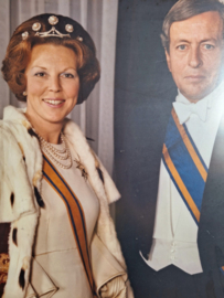 Het oud Koninklijk paar van Nederland | Vintage