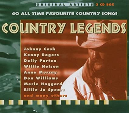 Country Legends deel 1, 2 en 3 CD s