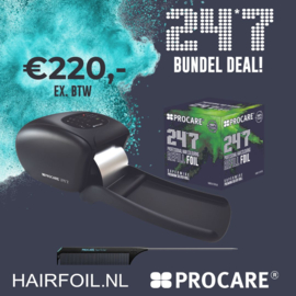 Procare 24*7 automatische foliedispenser (bundel deal)