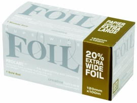 Procare Premium folierol, 100 m X 12 cm, 18 mu, goud