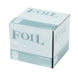 1 rol Procare Clog folie 12 cm X 500 m, 18 mu, zilver