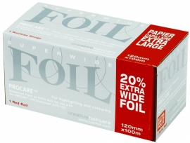 Procare Premium folierol, 100 m X 12 cm, 18 mu, rood