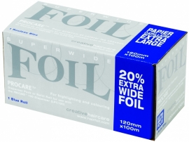 Procare Premium folierol, 100 m X 12 cm, 18 mu, blauw