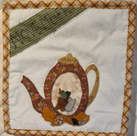Mini Maandquiltje november 25x25 cm pakket
