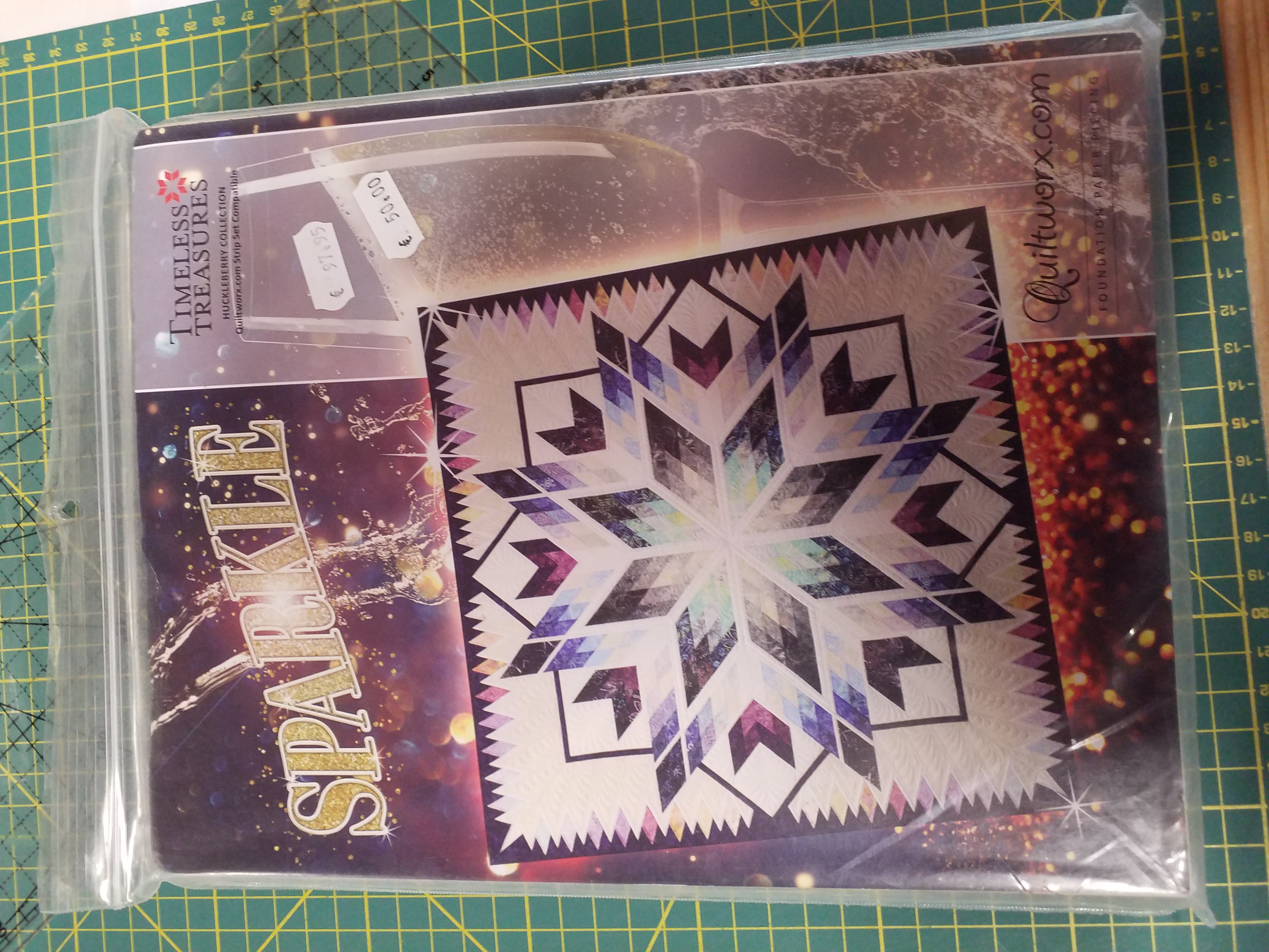 sparkle foundationpiecing patroon