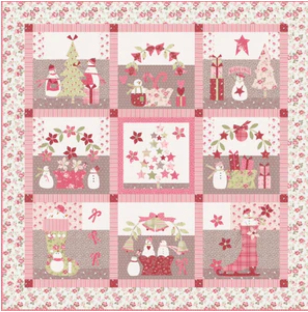 "Sweet Christmas"   Bunny Hill Designs  56x56 inch