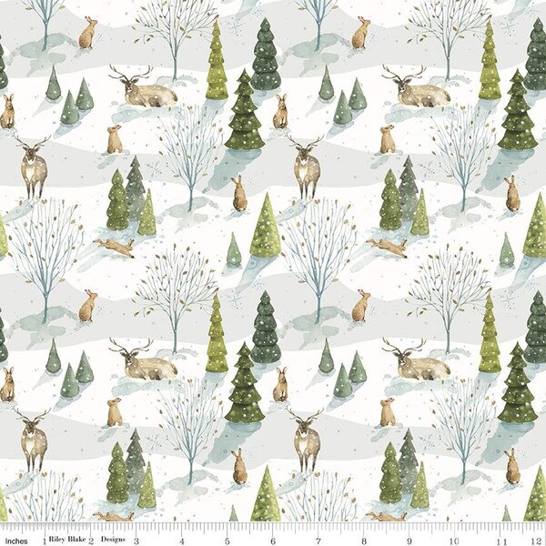 Santas Tree Farm CD16451SNOWY