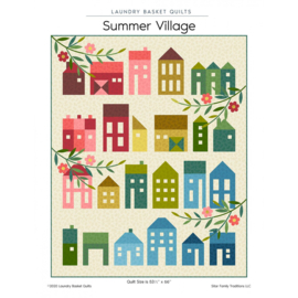 patroon "Summer Village"  Laundry Basket Quilts