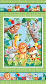 party animals panel 60x110