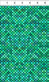Colorful  Dots  Teal 6 COL 6