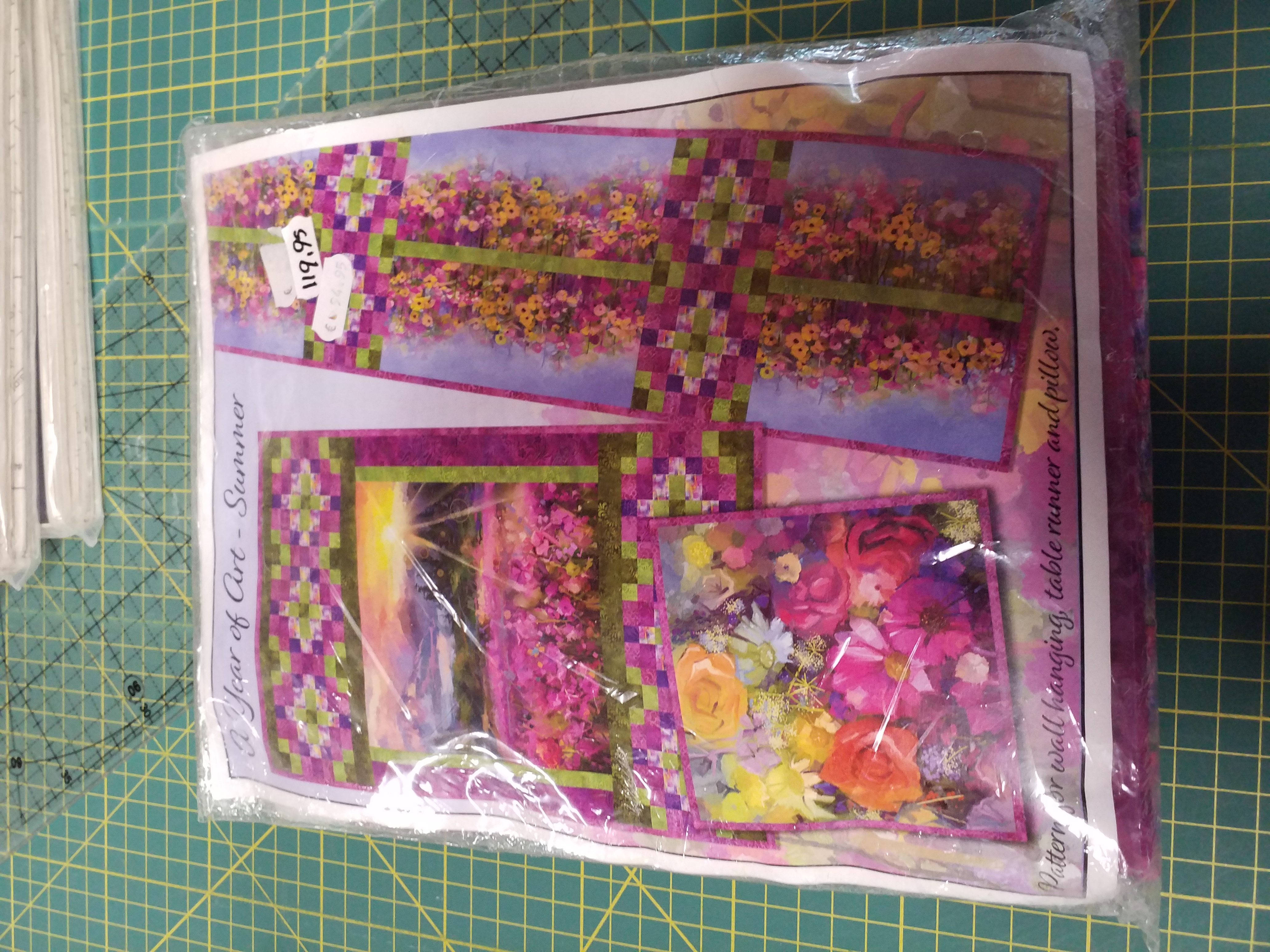 a year of art summer quiltkit