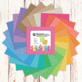 Charmpack 5"  transparancy watercolors