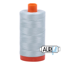 Aurifil Mako wt50 1300m 5007 light grey blue