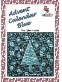 Advent kalender blue quiltkit