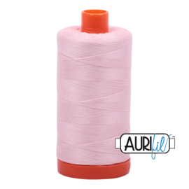 Aurifil Mako wt50 1300m 2410 Pale Pink