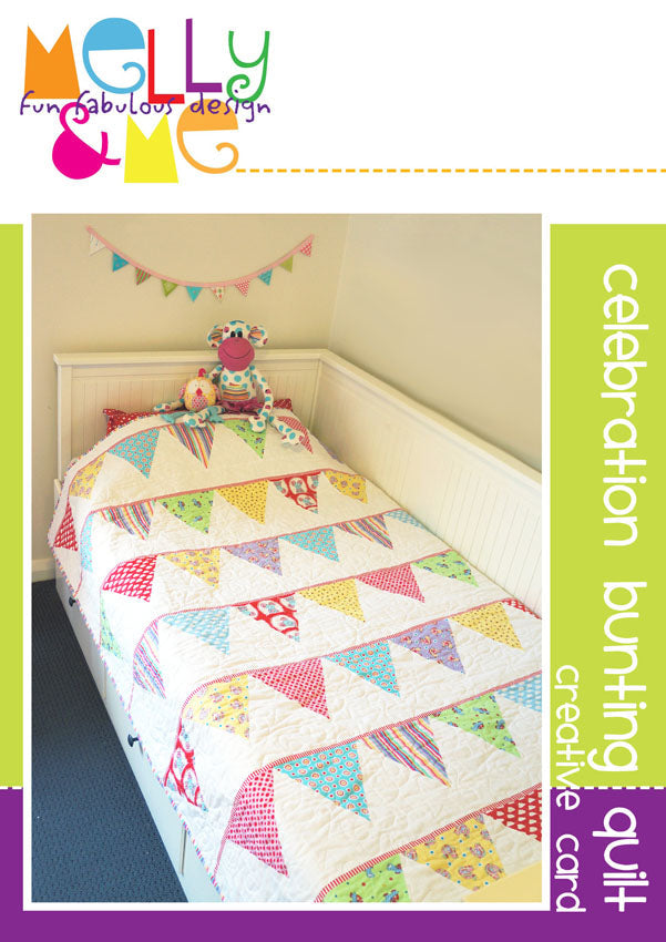 patroon "celebration bunting quilt"