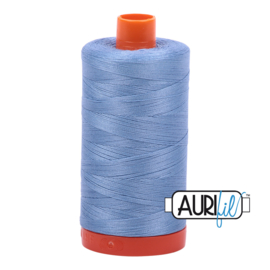 Aurifil Mako wt50 1300m 2720 light delft blue