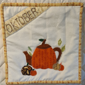Mini Maandquiltje oktober 25x25 cm pakket