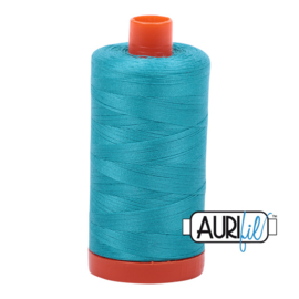 Aurifil Mako wt50 1300m 2810 turquoise