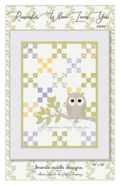patroon "Remember whoo loves you"