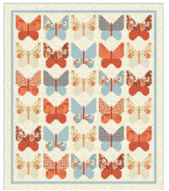 patroon "Flitter Floral Butterfly"  Stacy Iest Hsu
