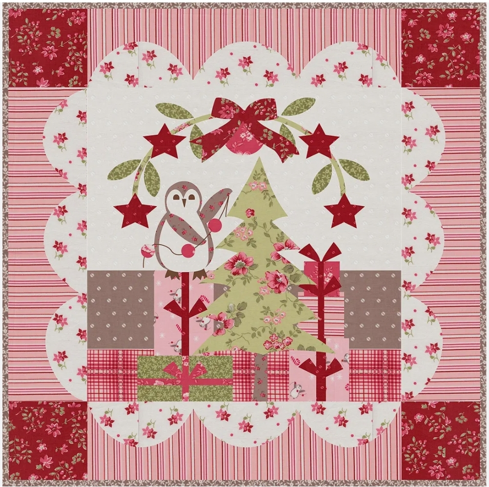 "Christmas Eve"   Bunny Hill Designs  18x18 inch