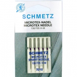 Schmetz naaimachinenaalden microtex 60/10