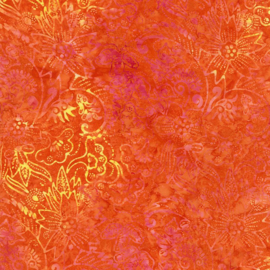 Tonga Batik Charade B1510 ORANGE