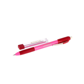 Bohin Extra Fine Mechanical Chalk pencil met 6 roze navullingen
