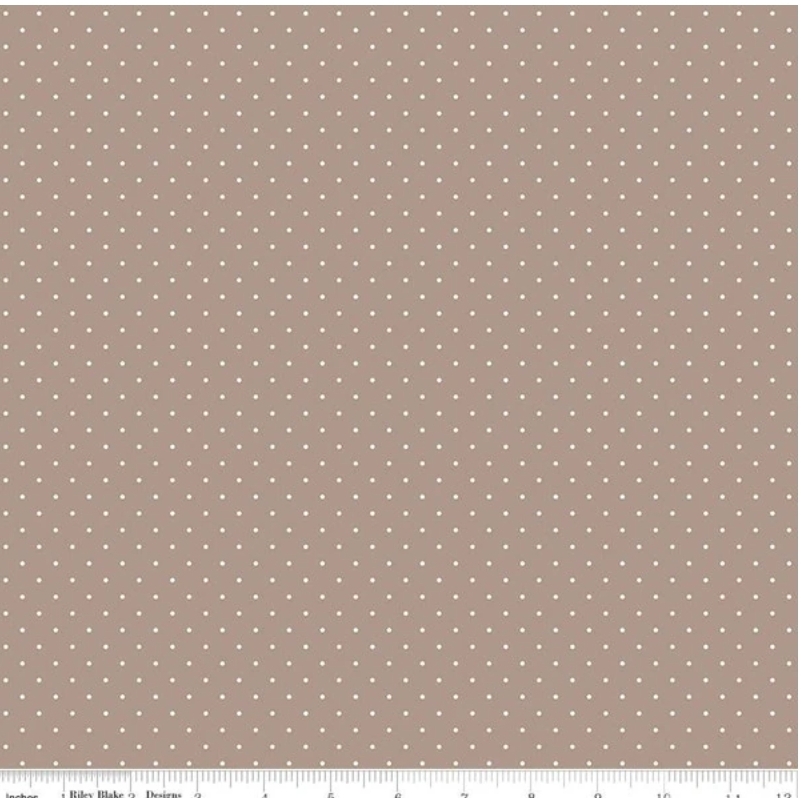 Designer Flannel F16028TAUPE