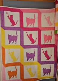 QuiltKit "kattenquilt" (80x100m)
