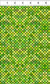 Colorful  Dots Lime  6 COL 4