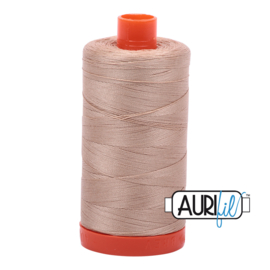 Aurifil Mako wt50 1300m 2314 beige