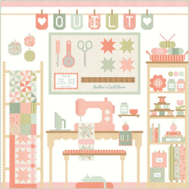 BOM Quilt Room 70x70 inch  180x180 cm